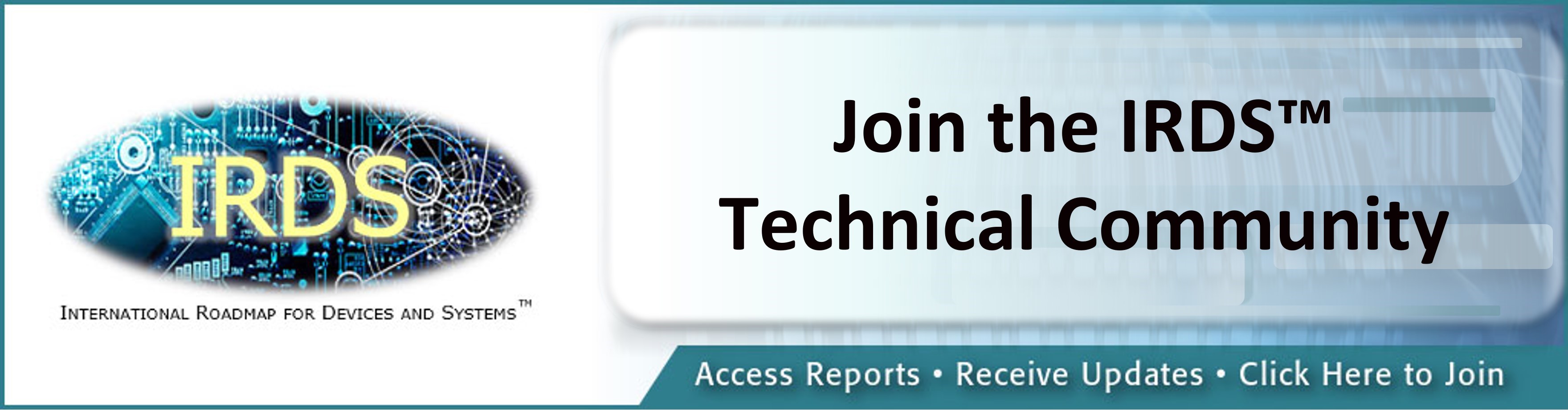 Join the IRDS IEEE Technical Community